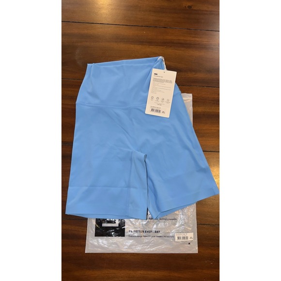 Lskd Pants - LSKD Elixir Mid‎ Short Tight Azure Blue Women's XS, 6in Shorts, NWT, New